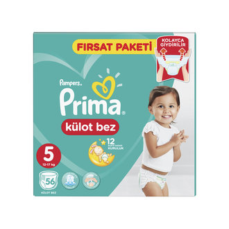 Prima Külot Bez Fırsat Paketi 5 No 12-17Kg 56'Lı