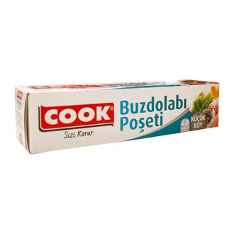 Cook Buzdolabı Poşeti Küçük 40'lı