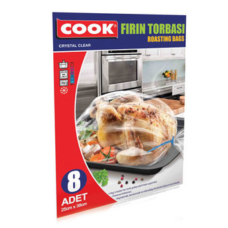 Cook Kızartma Torbası 8'li