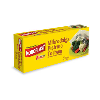 Koroplast Mikrodalga Pişirme Torbası 10'lu