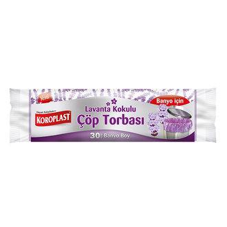 Koroplast Çöp Torbası Banyo Lavanta 30'Lu