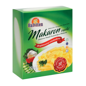 Balviten Glutensiz Düşük Proteinli Boru Makarna 250 G