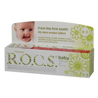 Rocs Baby 0-3 Yaş Florürsüz Diş Macunu 35 Ml