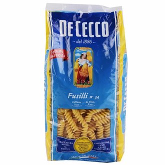 De Cecco Fusilli Sade Makarna 500 G