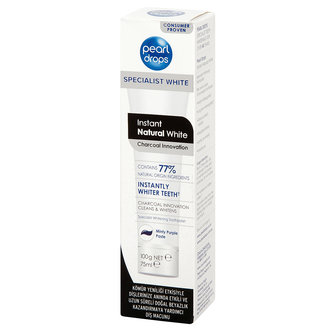 Pearl Drops Instant Natural White Diş Macunu 75Ml