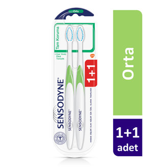 Sensodyne Tam Koruma 1+1 Diş Fırçası