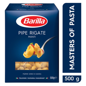 Barilla Pipe Rigate Mantı Makarna 500 G