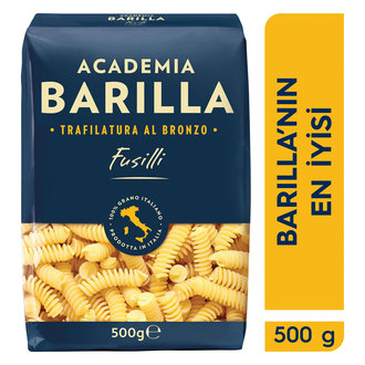 Barilla Academia Fusilli Burgu Makarna 500 G