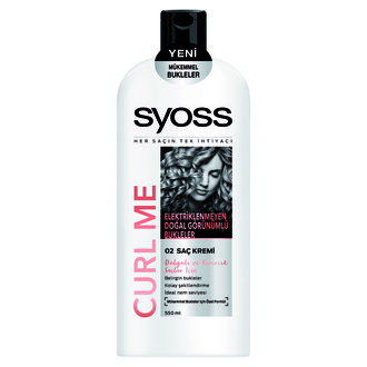 Syoss Curl Me Saç Kremi 550 Ml