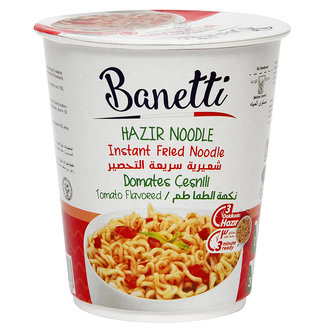 Banetti Domates Çeşnili Bardak Noodle 65 G