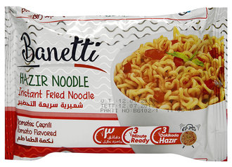 Banetti  Domates Çeşnili Poşet Noodle 75 G