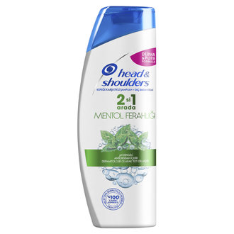 Head&Shoulders 2 Si 1 Arada Mentol Ferahlığı Şampuan 400 Ml