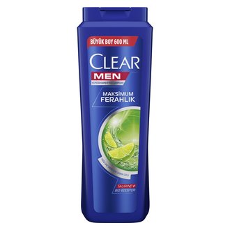 Clear Men Maksimum Ferahlık Şampuan 600 Ml