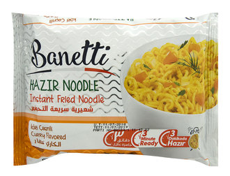 Banetti  Köri Çeşnili Poşet Noodle 75 G