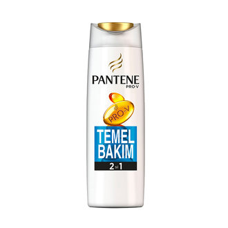 Pantene 2'si 1 Arada Şampuan Saç Kremi Temel Bakım 500 Ml