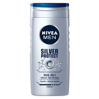 Nivea For Men Silver Protect Duş Jeli 250 Ml