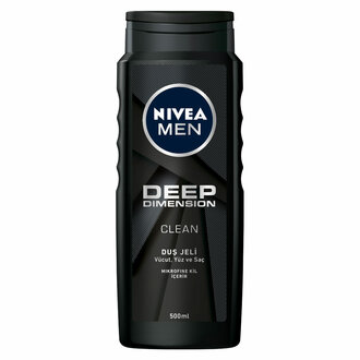 Nivea Men Deep Dimension Erkek Duş Jeli 500Ml