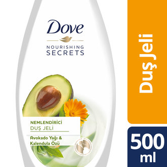 Dove Avokado Yağı&Kalendula Özü Duş Jeli 500 Ml