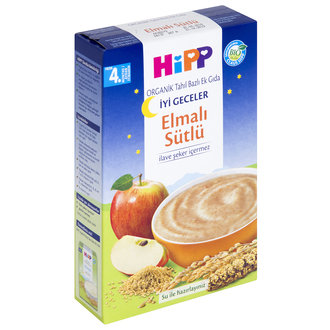 Hipp Organik İyi Geceler Elmalı Sütlü Tahıllı Ek Gıda 250 G