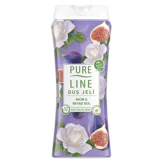 Pure Line İncir Ve Beyaz Gül Duş Jeli 400 Ml