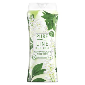 Pure Line Matcha Yeşil Çay Ve Müge Çiçeği Duş Jeli 400 Ml