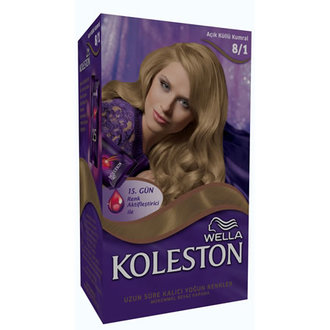 Koleston Set Saç Boyası 8/1 Açık Küllü Kumral 241 Ml