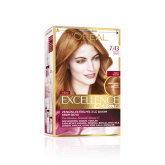 L'Oreal Excellence Creme Saç Boyası 7.43 Sultan Bakırı