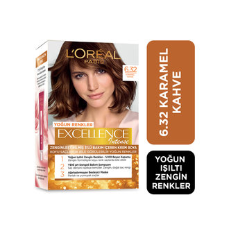 L'Oreal Excellence Intense Saç Boyası 6.32 Karamel Kahve