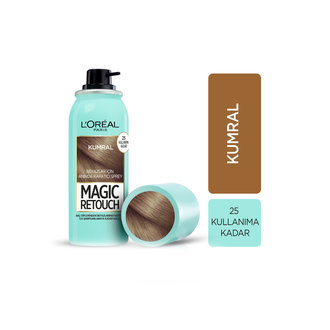 L'Oreal Magic Retouch Beyazlar İçin Kapatıcı Sprey Kumral 75 Ml