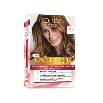 L'Oreal Excellence Creme Saç Boyası Badem Kahvesi 6.30 192Ml